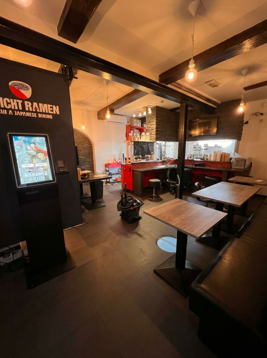 Interior seating area at Utrecht Ramen